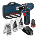 Conjunto Atornillador Bosch Professional GSR 10'8-2-LI